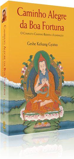 Imagem do livro Caminho Alegre da Boa Fortuna de Geshe Kelsang Gyatso